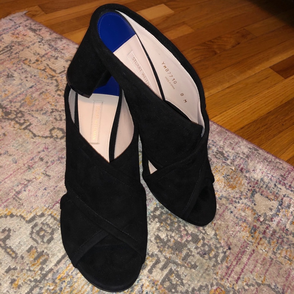NWOT Stuart Weitzman Mule Sandals